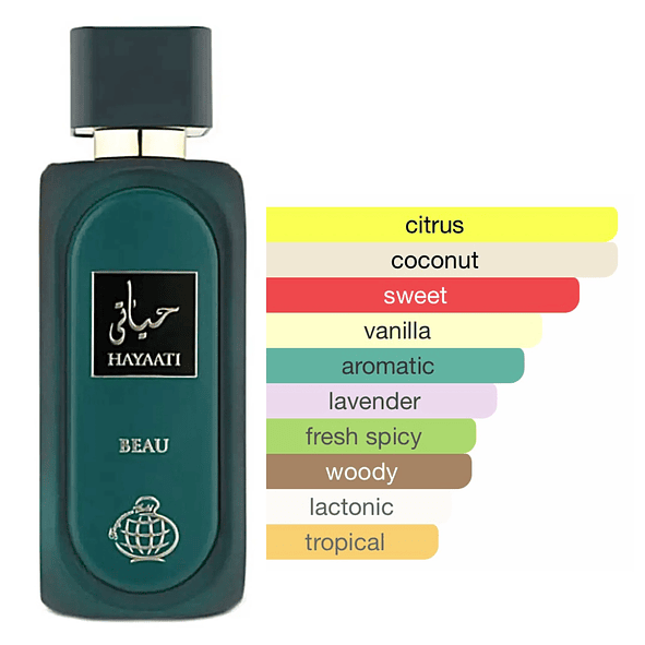 Fragance World  Hayaati Beau edp 100ml Hombre 3