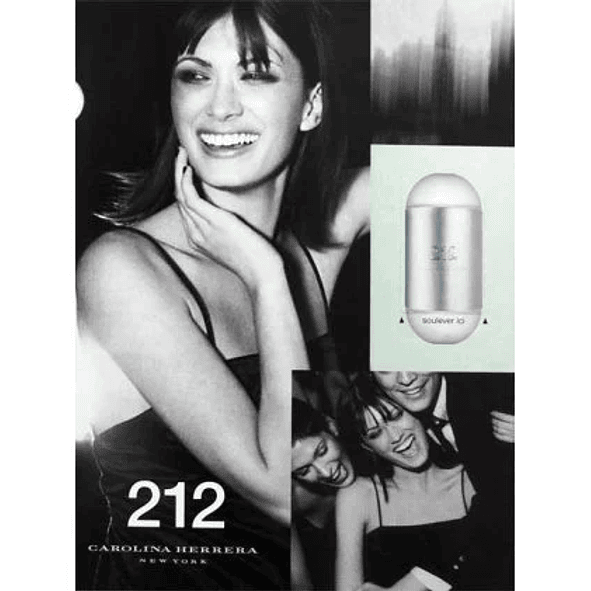 Perfume Carolina Herrera 212 NYC edt 100ml Mujer 3