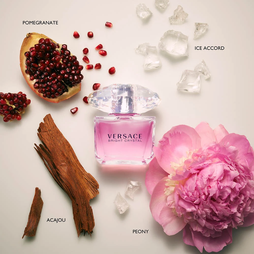 Versace Bright Crystal Edt 90 Ml Mujer 4