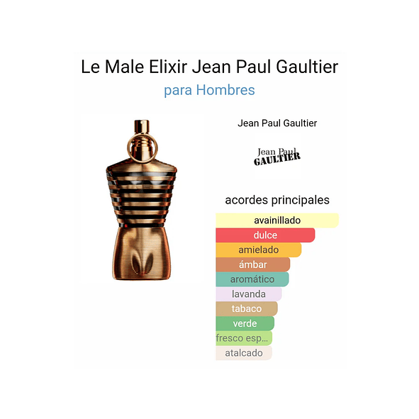 Jean Paul Gaultier Le Male Elixir 125Ml Hombre 3