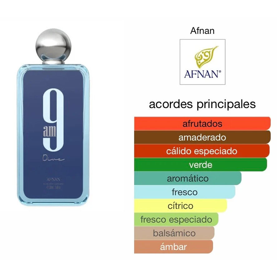 Afnan 9Am Dive 100Ml Hombre 4