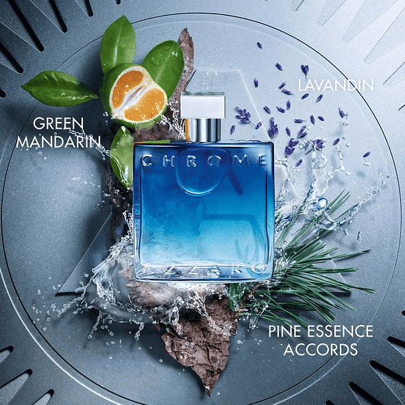 Azzaro Chrome Parfum 50ml Hombre 4