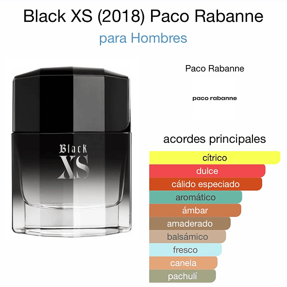 Paco Rabanne Black Xs 100ml Hombre 3