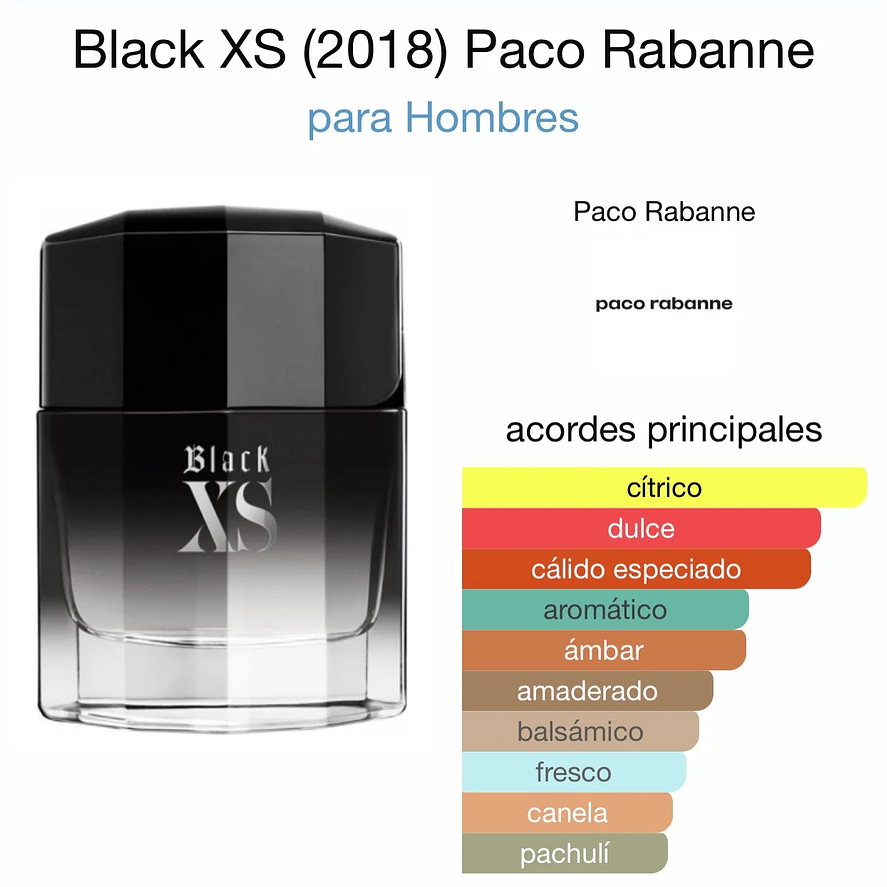 Paco Rabanne Black Xs 100ml Hombre 3