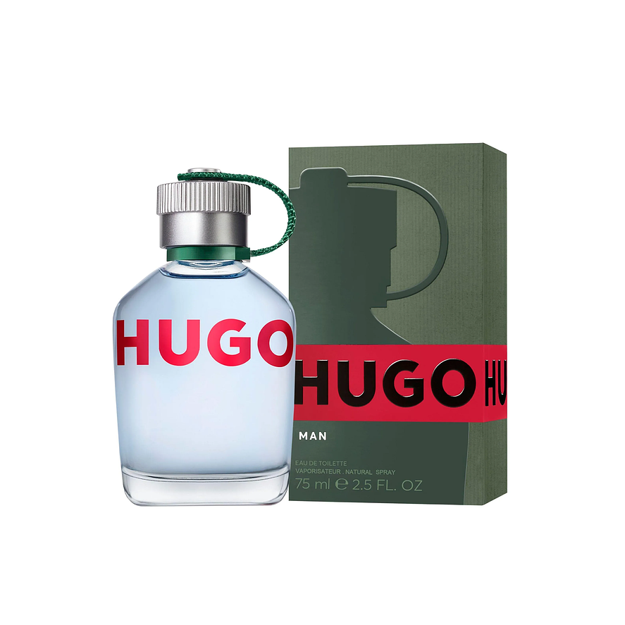 Hugo Boss Cantimplora Man EdT 75ml Hombre 2