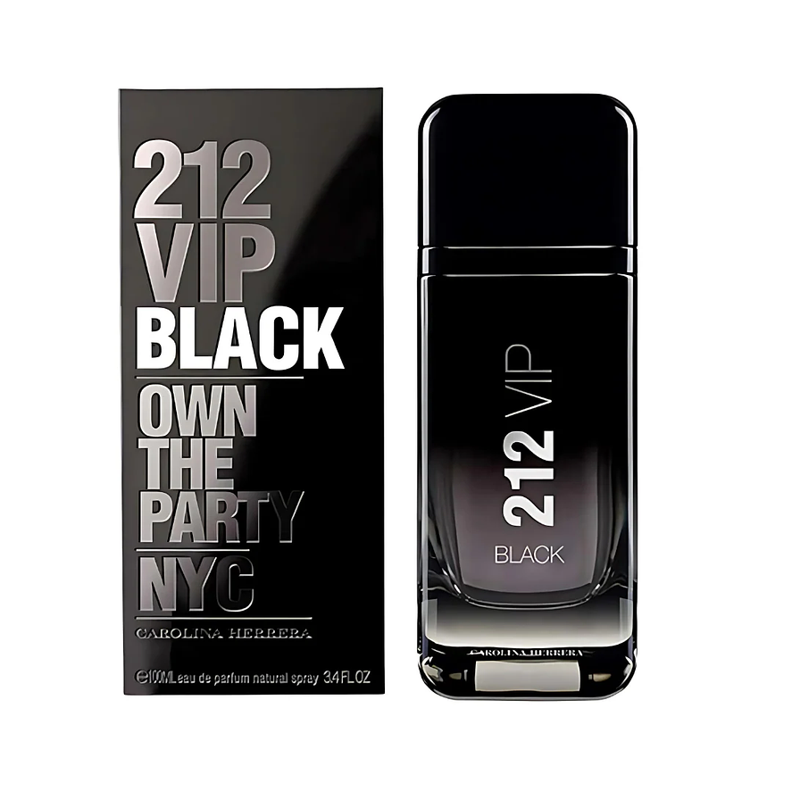 Carolina Herrera 212 Vip Black 100ml Hombre 2