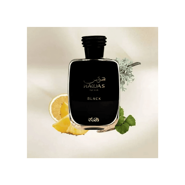 Rasasi Hawas Black Edp 100ml Hombre 4