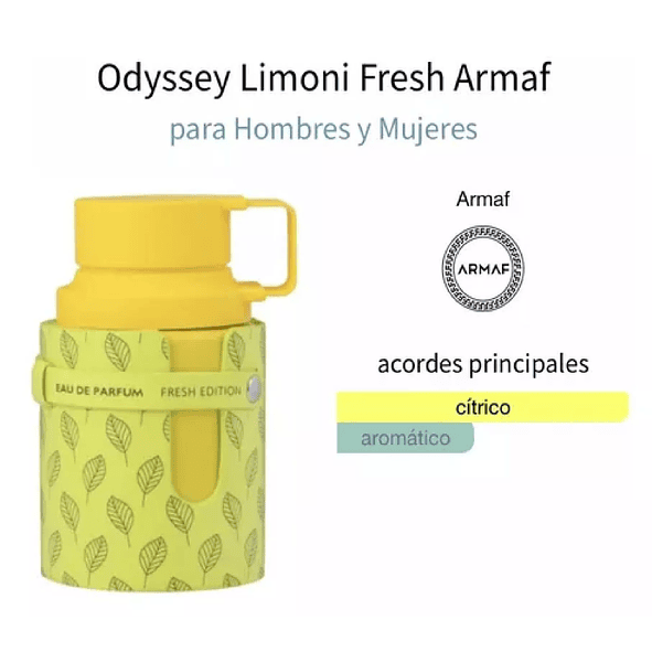 Armaf Odyssey Limoni 100ml Hombre 3