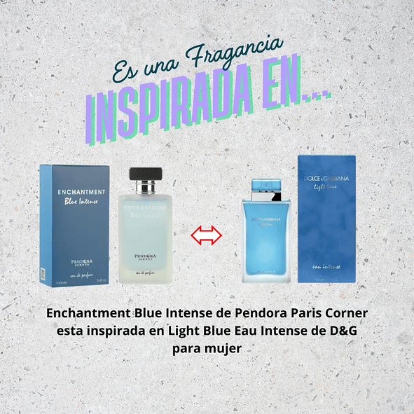 Paris Corner Enchantment Blue Intense 100ml Mujer 5
