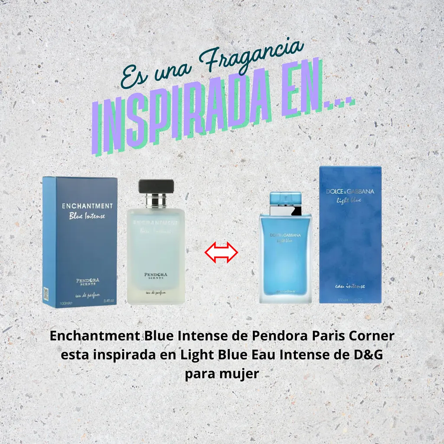 Paris Corner Enchantment Blue Intense 100ml Mujer 5