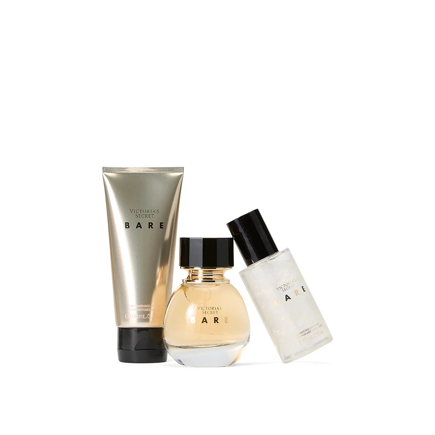 Victoria`s Secret Set Perfume Bare Mujer 3