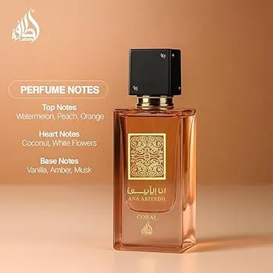 Lattafa Ana Abiyedh Coral 60ml Mujer 4