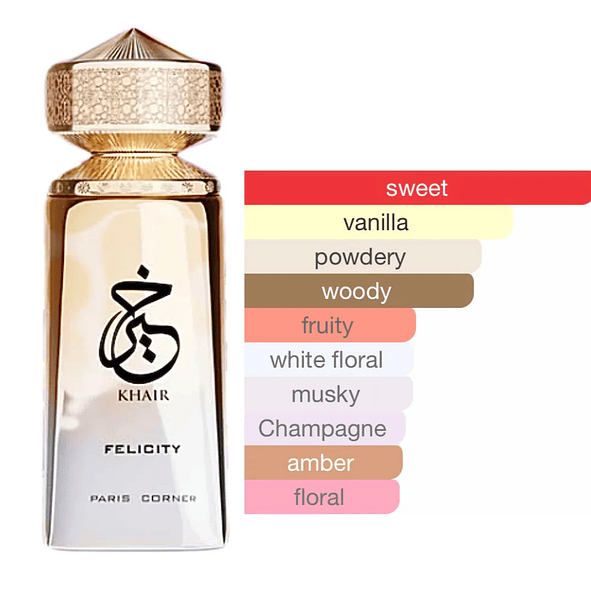 Paris Corner Khair Felicity Edp 100ml Mujer 3