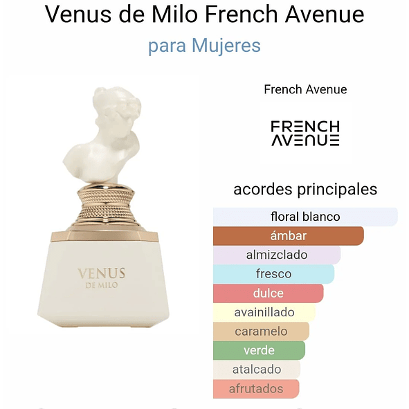French Avenue Venus De Milo 100ml Mujer 3