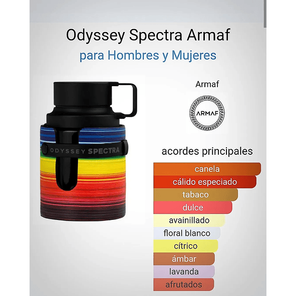 Armaf Odyssey Spectra 100ml Hombre 4