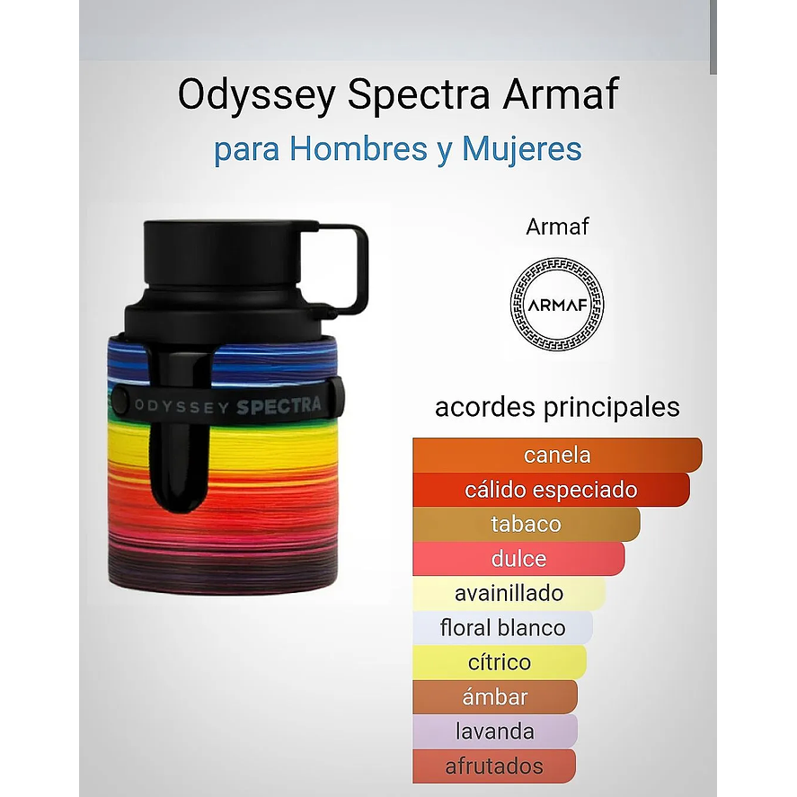 Armaf Odyssey Spectra 100ml Hombre 4