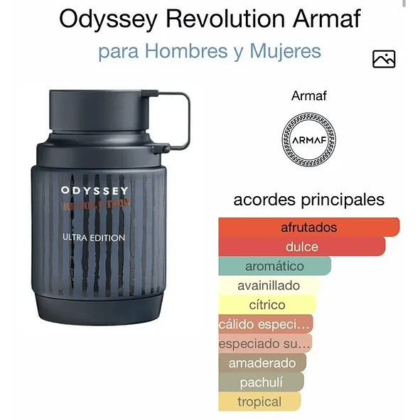 Armaf Odyssey Revolution 100ml Hombre 3