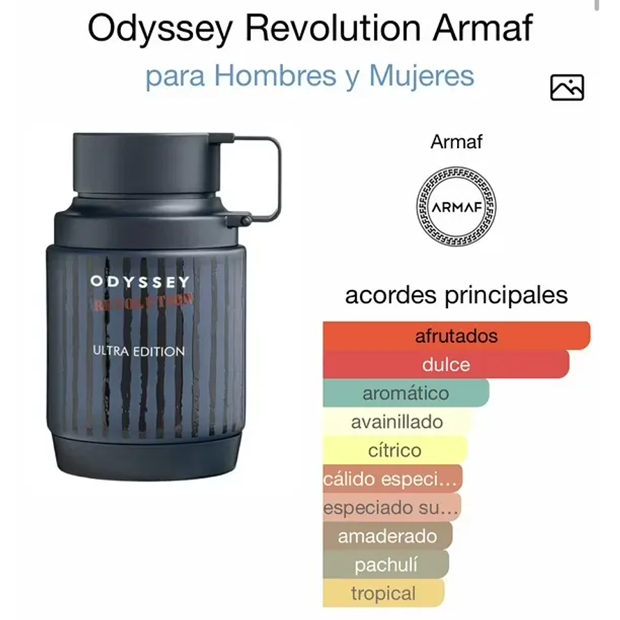 Armaf Odyssey Revolution 100ml Hombre 3