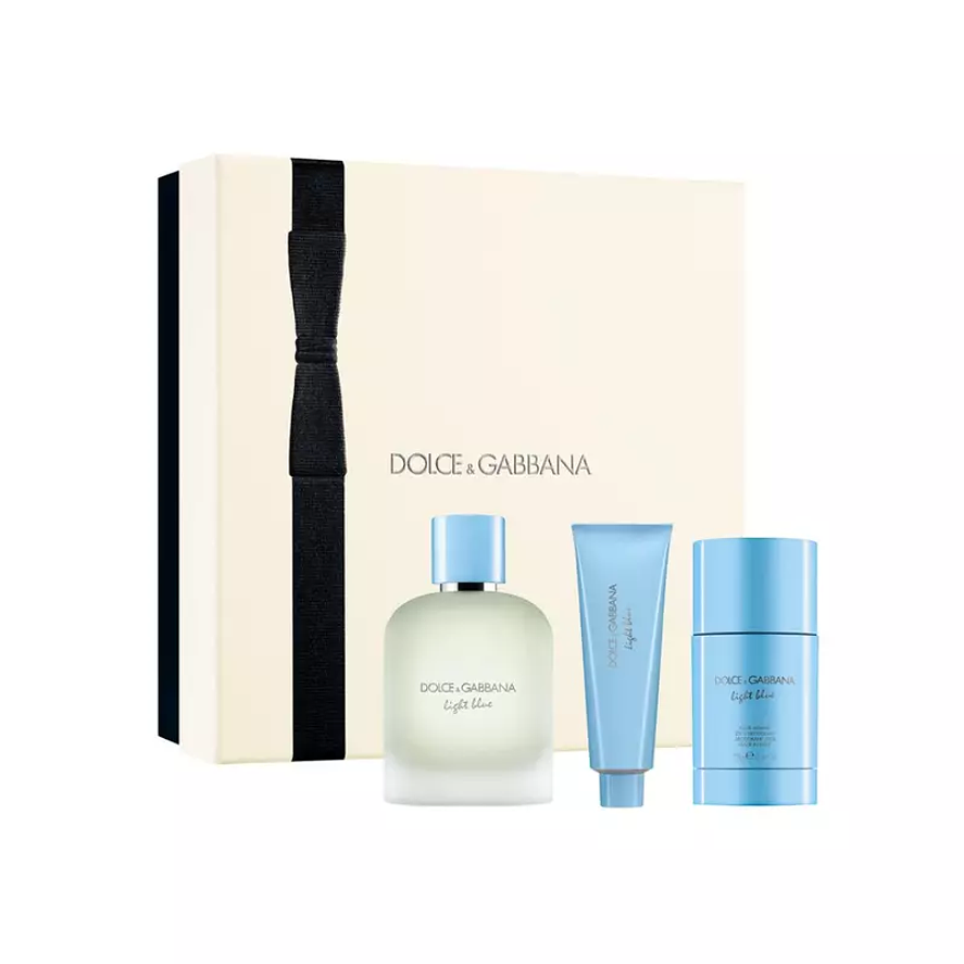 Dolce & Gabbana Estuche Light Blue Pour Homme 100ml + 50ml + 75g Hombre 1