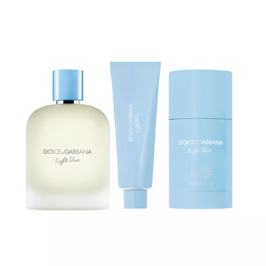 Dolce & Gabbana Estuche Light Blue Pour Homme 100ml + 50ml + 75g Hombre 2