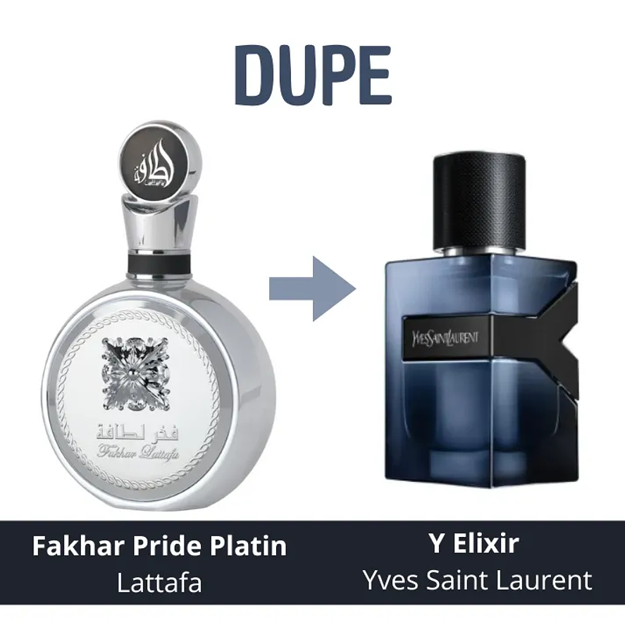 Lattafa Fakhar Platin 100ml Hombre 5