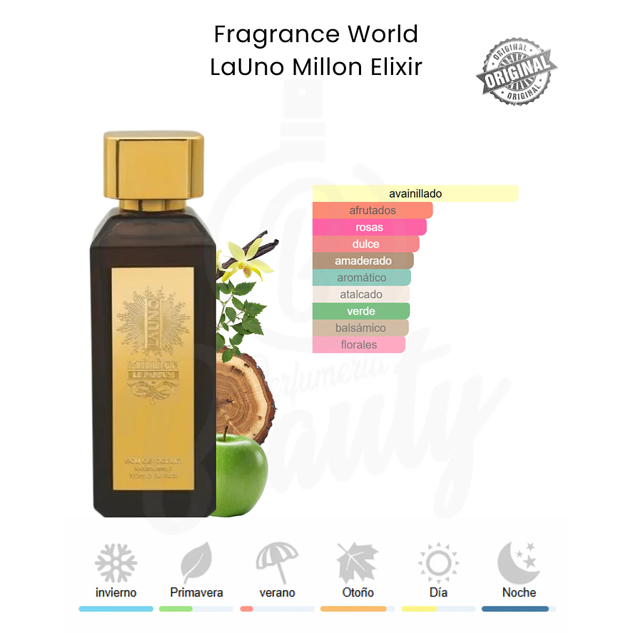 Fragrance World La Uno Million Elixir 100ml Hombre 4