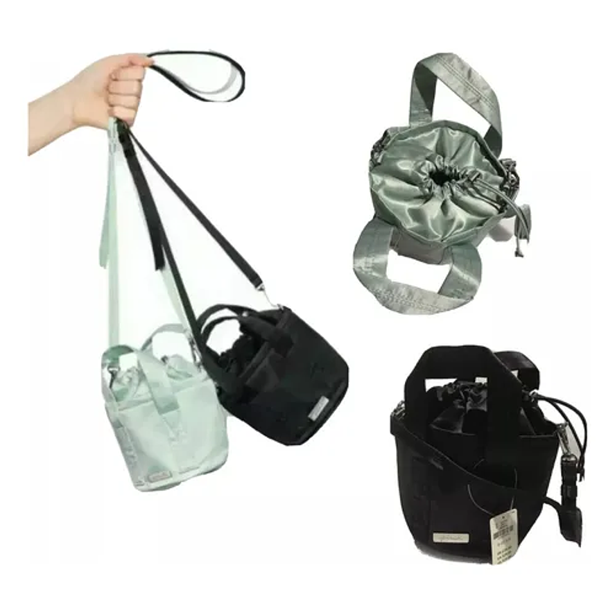 Victoria`s Secret Mini Bolso Cartera Pink Verde Claro Mujer 5