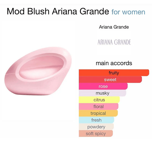Ariana Grande Mood Blush Edp 100ml Mujer 3