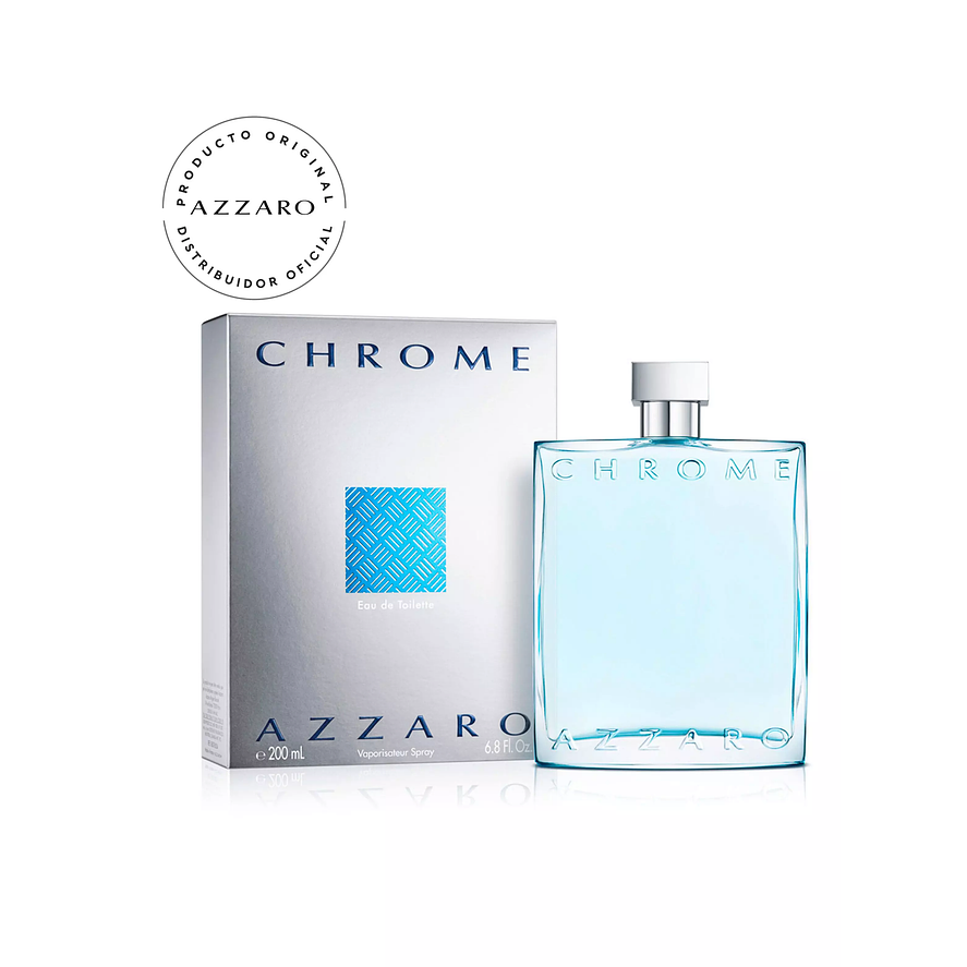 Azzaro Chrome Edt 200ml Hombre 1