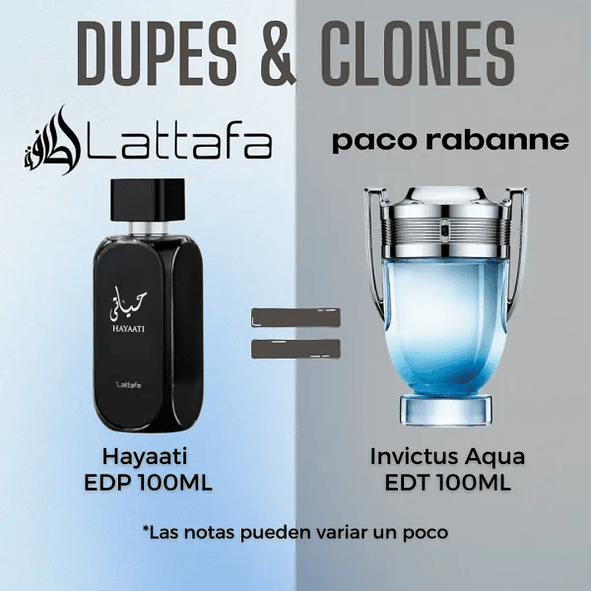 Lattafa Hayaati Edp 100ml Hombre (dupe Invictus) 3