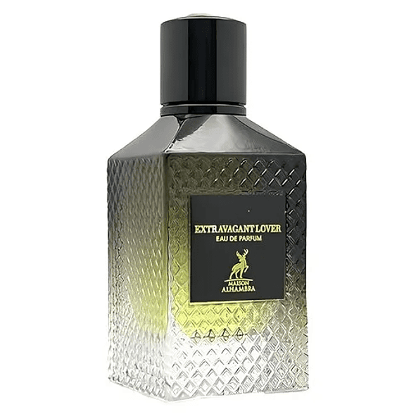 Maison Alhambra Extravagant Lover Edp 100ml Hombre (Dupe Green Stravaganza Valentino) 2