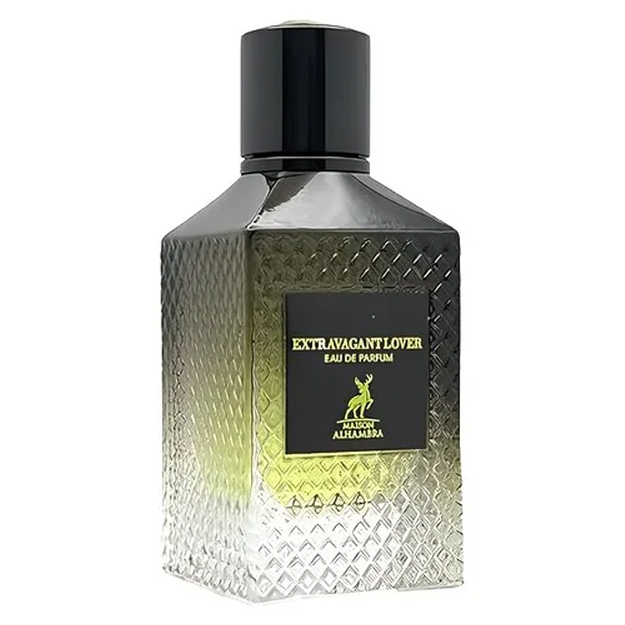 Maison Alhambra Extravagant Lover Edp 100ml Hombre (Dupe Green Stravaganza Valentino) 2