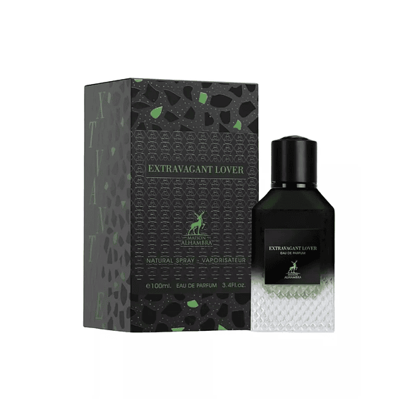 Maison Alhambra Extravagant Lover Edp 100ml Hombre (Dupe Green Stravaganza Valentino) 1