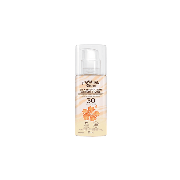 Hawaiian Tropic Silk Hydration Air Soft Face 30fps 50ml Rostro 1