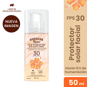 Hawaiian Tropic Silk Hydration Air Soft Face 30fps 50ml Rostro