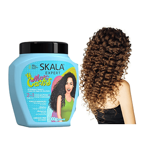 Skala Brasil Mais Cachos Fuerza e Hidratacion Peinar Rizos 1000g