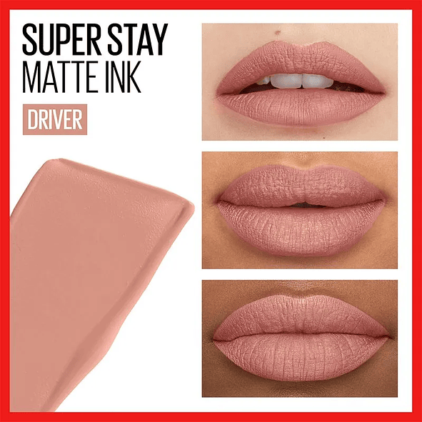 Maybelline Super Stay Mattw Ink Driver 55 5ml Mujer 3