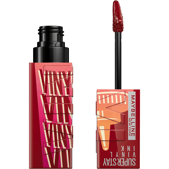 Maybelline Labial Super Stay Vinyl Ink Barbecue 195 4.2ml Mujer 1