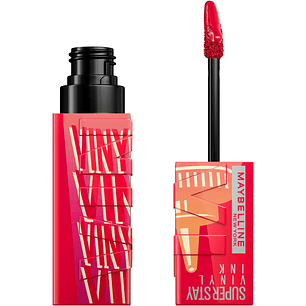 Maybelline Labial Super Stay Vinyl Ink Pomodoro 210 4.2ml Mujer