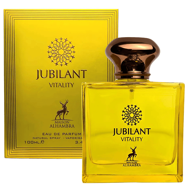 Maison Alhambra Jubilant Vitality Edp 100ml Hombre (Dupe Versace Eros Energy) 2