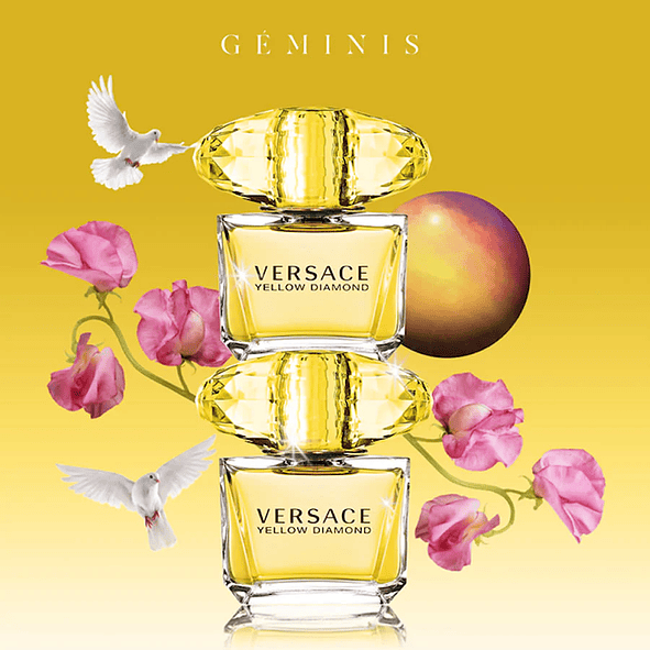 Versace Yellow Diamond Edt 90ml Mujer 2
