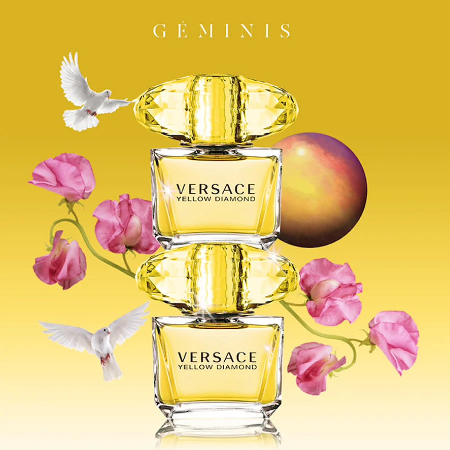 Versace Yellow Diamond Edt 90ml Mujer 2