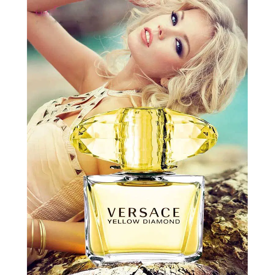 Versace Yellow Diamond Edt 90ml Mujer 3