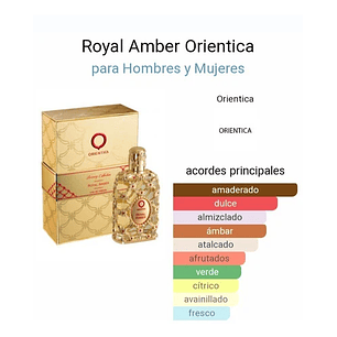 Orientica Royal Amber Edp 80ml Unisex