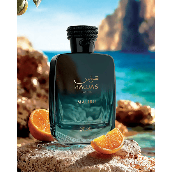 Rasasi Hawas For Him Malibu Edp 100ml Hombre (Inspiracion Jpg Le Beau Intense)  3