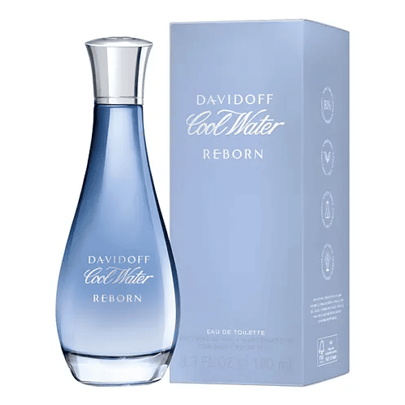 Davidoff Cool Water Reborn Edt 100ml Mujer 2