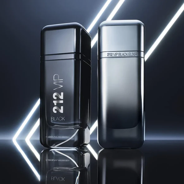 Carolina Herrera 212 Vip Black Elixir 50ml Hombre 4