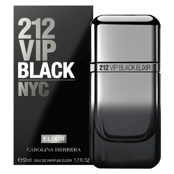 Carolina Herrera 212 Vip Black Elixir 50ml Hombre 1