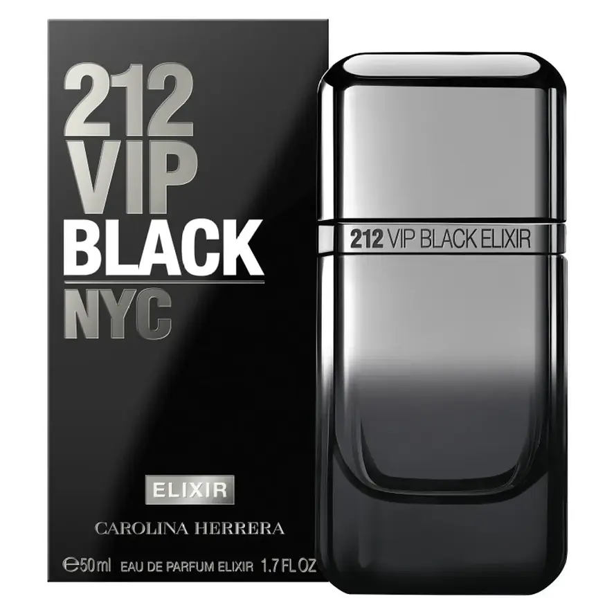 Carolina Herrera 212 Vip Black Elixir 50ml Hombre 1