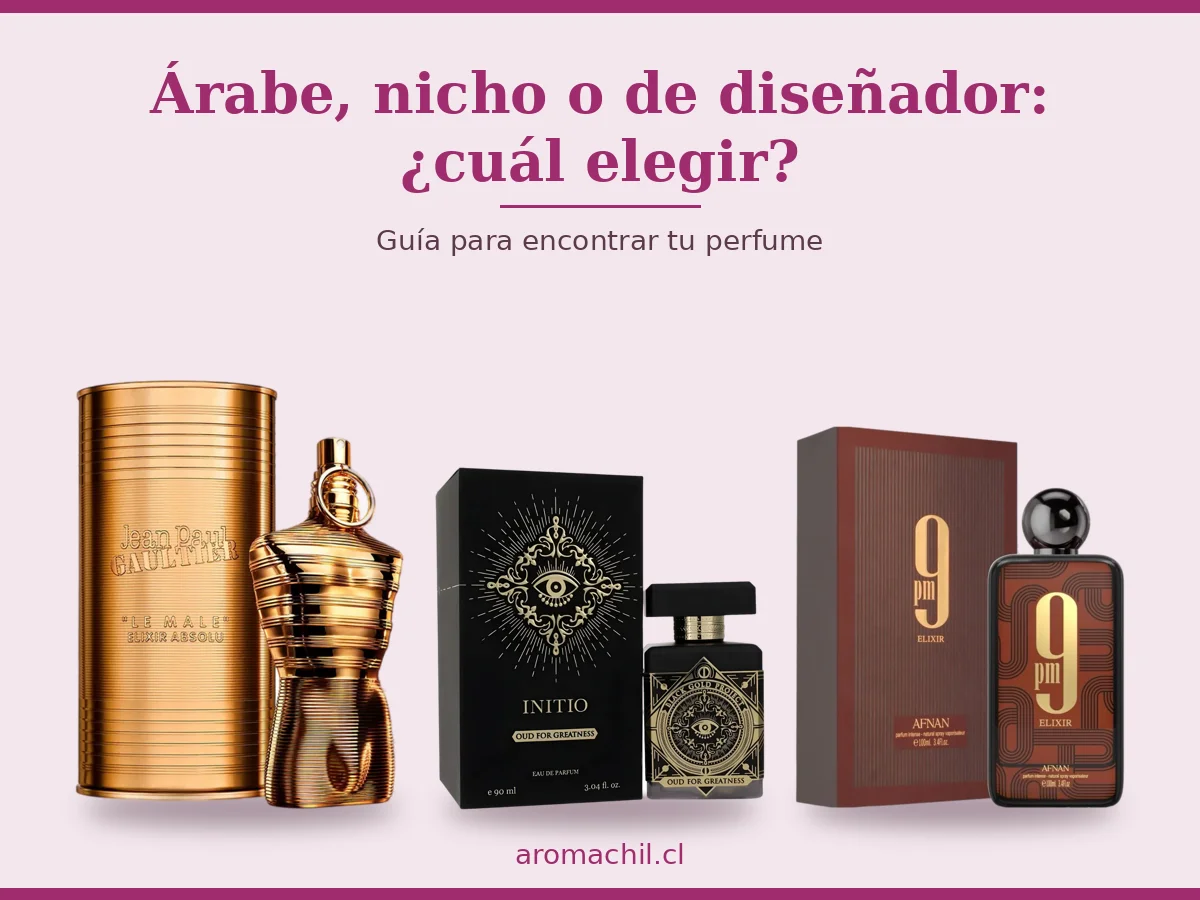 Perfumes árabes, nicho o de diseñador: ¿cuál elegir?